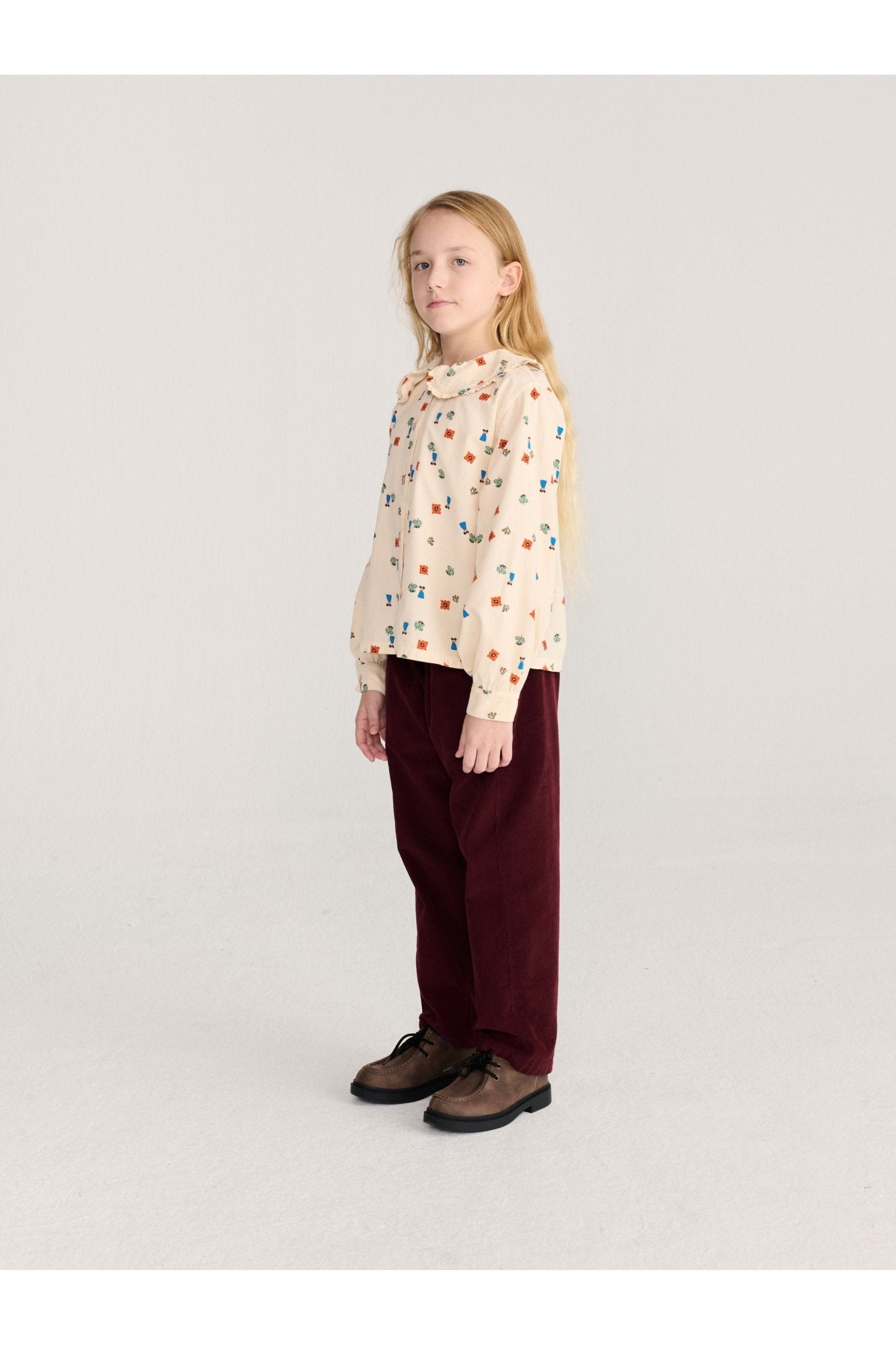Blossom all over blouse - Offwhite van Bobo Choses | Kids Conceptstore Le Fanfare