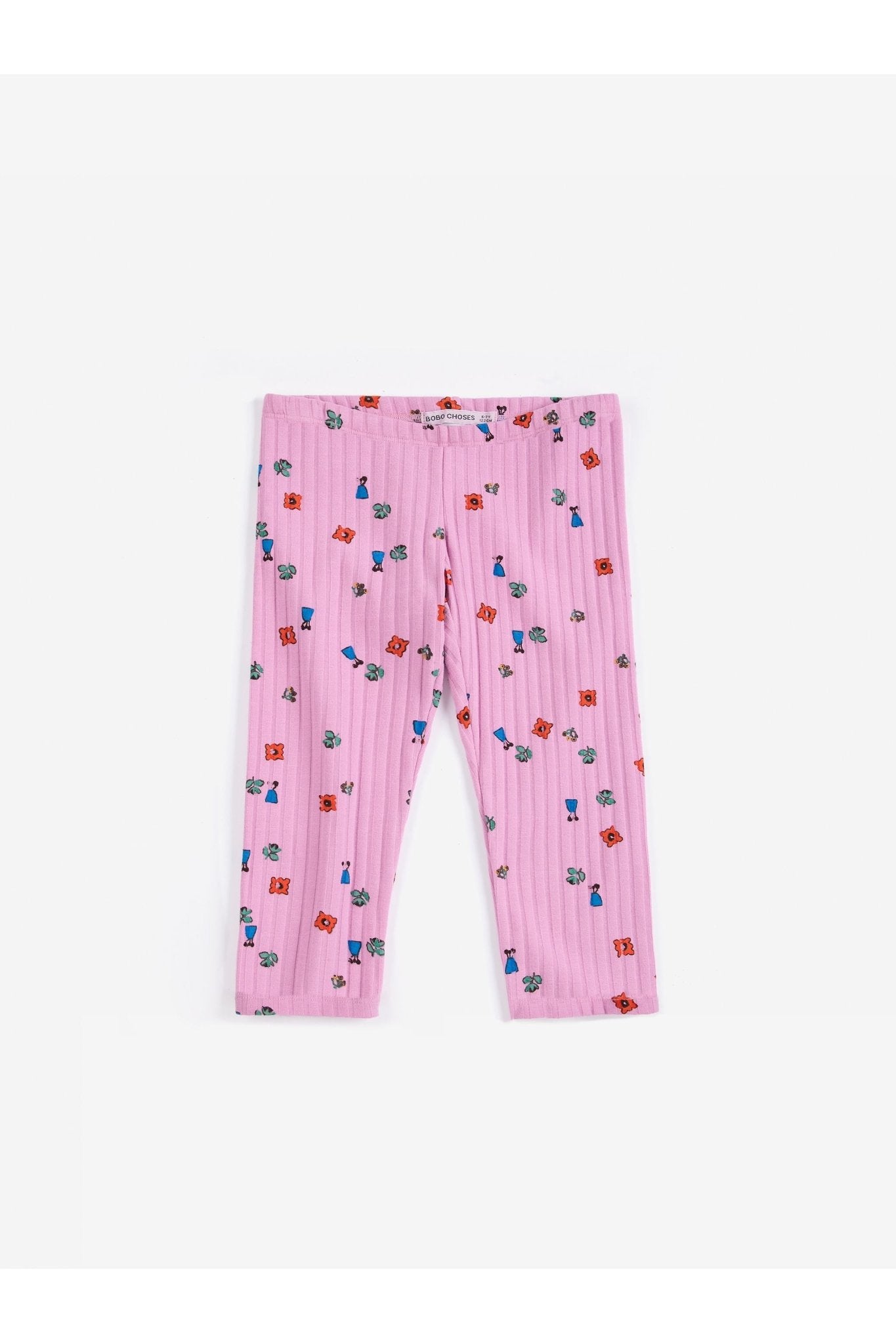 Blossom all over leggings BB - Pink van Bobo Choses | Kids Conceptstore Le Fanfare