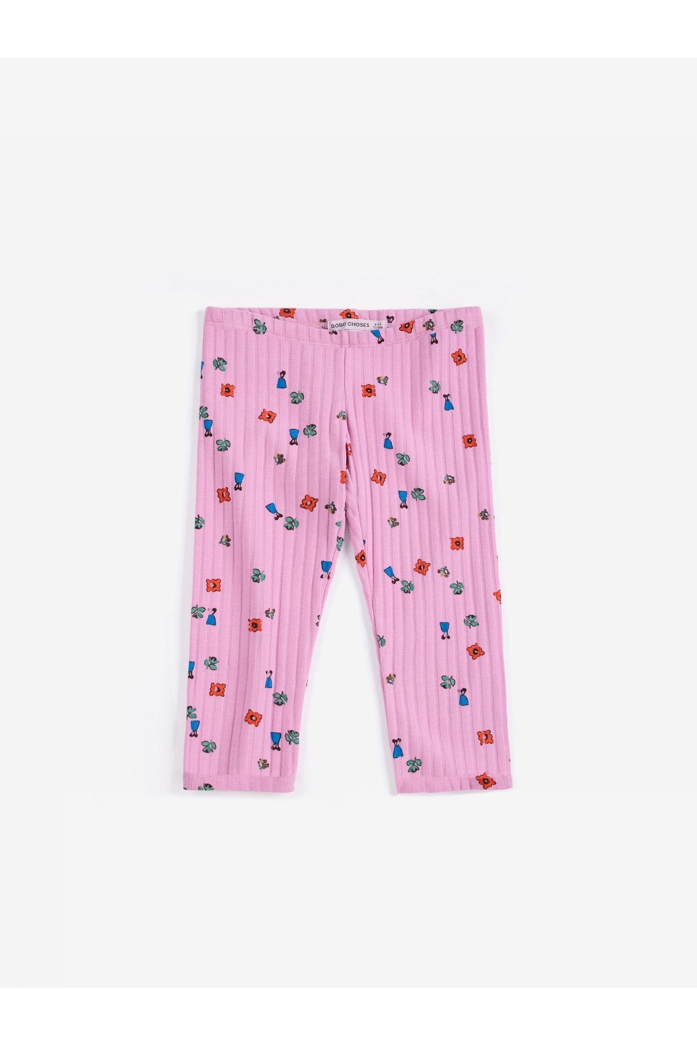 Blossom all over leggings BB - Pink van Bobo Choses | Kids Conceptstore Le Fanfare
