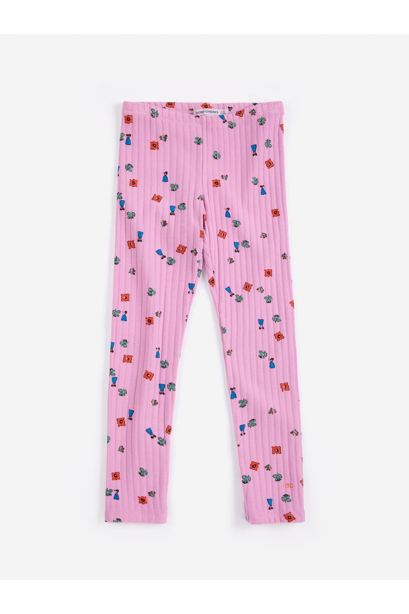 Blossom all over leggings - Pink van Bobo Choses | Kids Conceptstore Le Fanfare