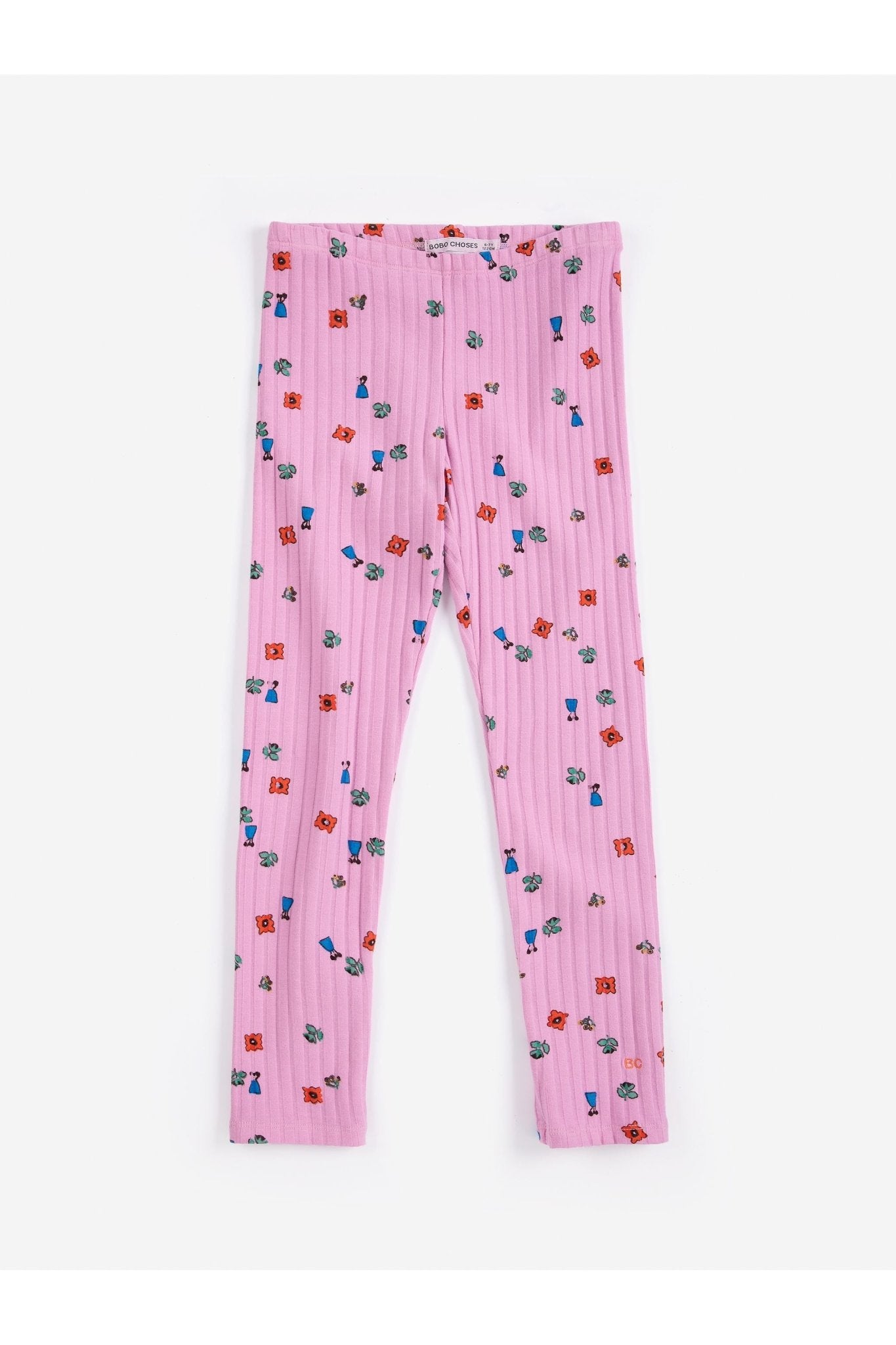 Blossom all over leggings - Pink van Bobo Choses | Kids Conceptstore Le Fanfare