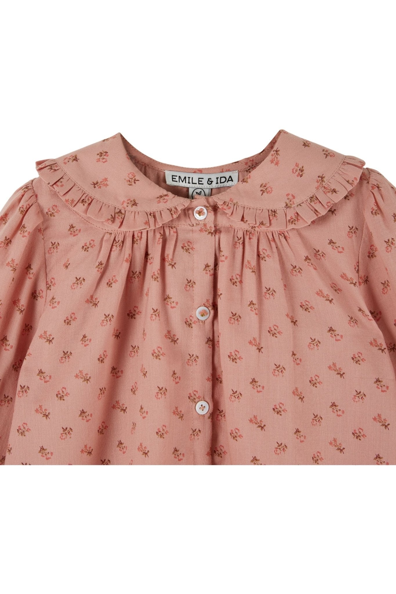 Blouse imprimee col - Rosemary van Emile et Ida | Kids Conceptstore Le Fanfare