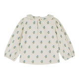 Blouse jersey imp col fleur - Scarlet van Emile et Ida | Kids Conceptstore Le Fanfare