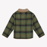 Blouson pierrot - Carreaux sunday van BONTON | Kids Conceptstore Le Fanfare