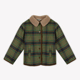 Blouson pierrot - Carreaux sunday van BONTON | Kids Conceptstore Le Fanfare