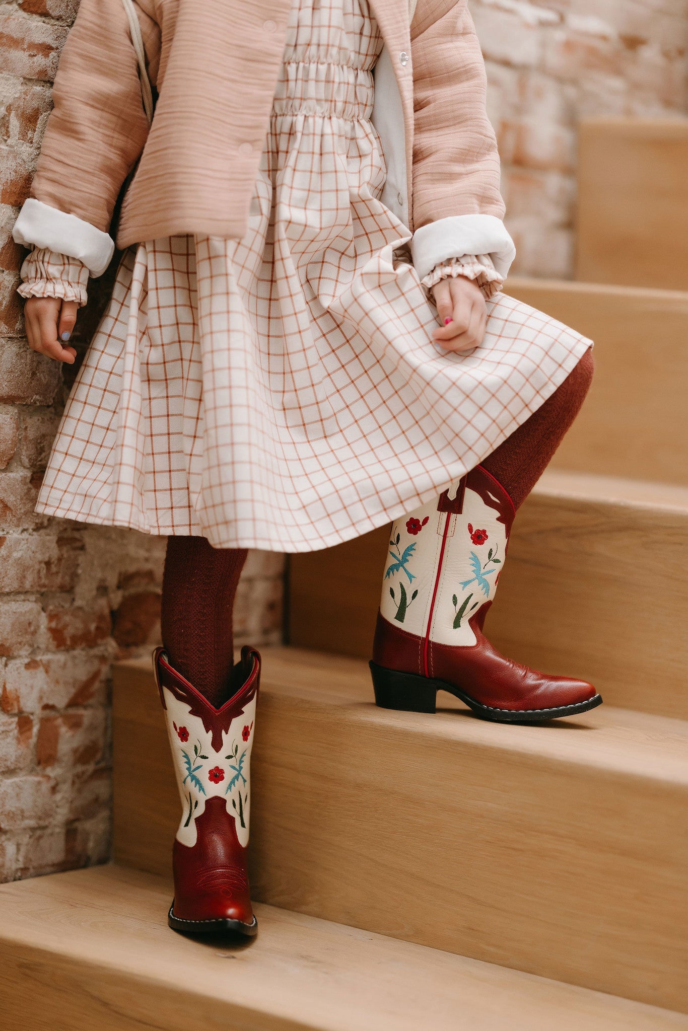 Bluebird Red Cowboyboots van Bootstock | Kids Conceptstore Le Fanfare