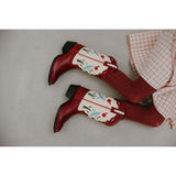 Bluebird Red Cowboyboots van Bootstock | Kids Conceptstore Le Fanfare