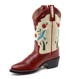 Bluebird Red Cowboyboots van Bootstock | Kids Conceptstore Le Fanfare