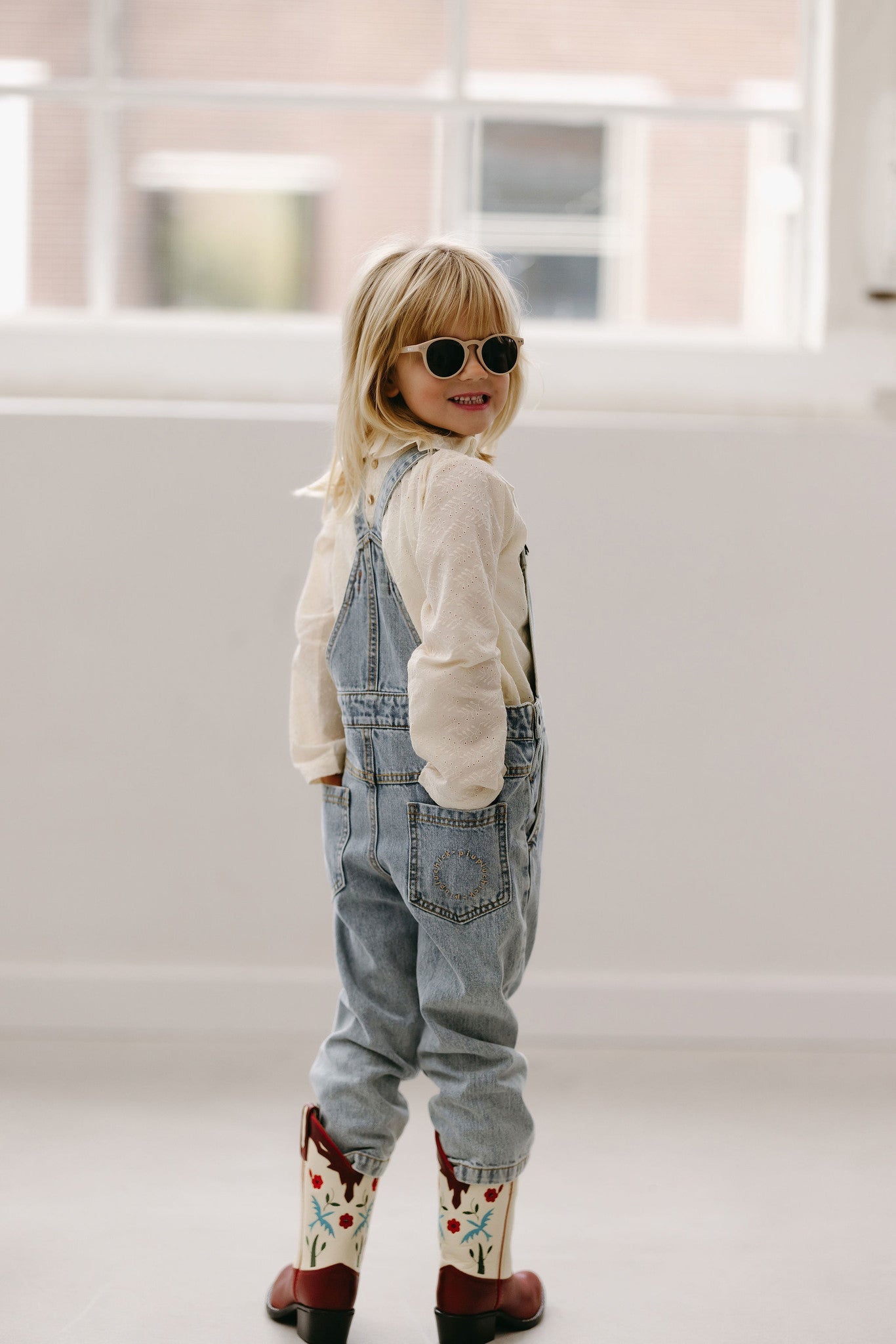 Bluebird Red Cowboyboots van Bootstock | Kids Conceptstore Le Fanfare