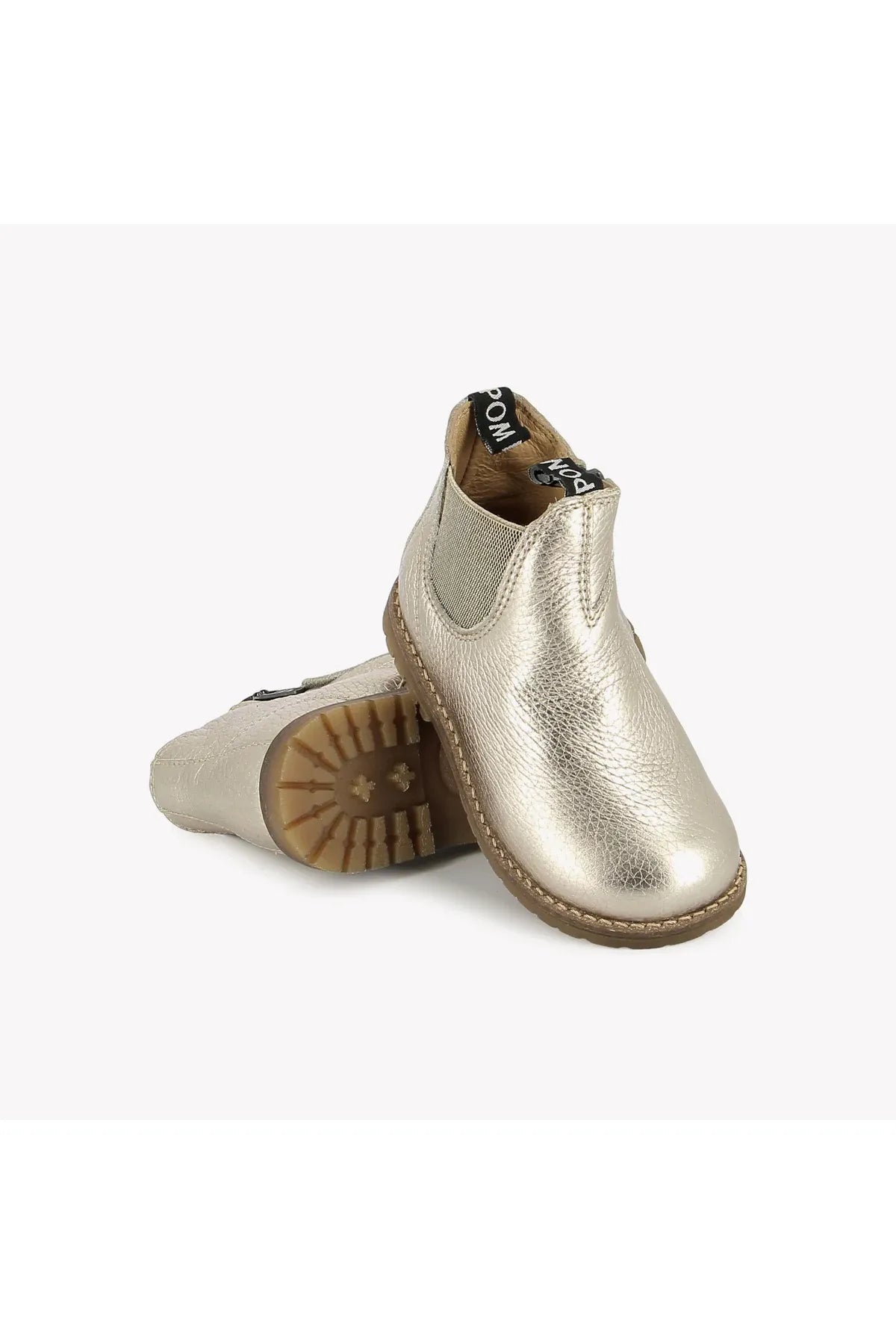 Bob Jod Zip Laminato Graine - Or van POM D'API | Kids Conceptstore Le Fanfare