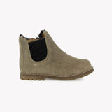 Bob Jod Zip Velours Oily - Kaki van POM D'API | Kids Conceptstore Le Fanfare