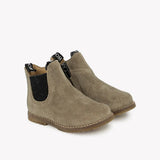 Bob Jod Zip Velours Oily - Kaki van POM D'API | Kids Conceptstore Le Fanfare