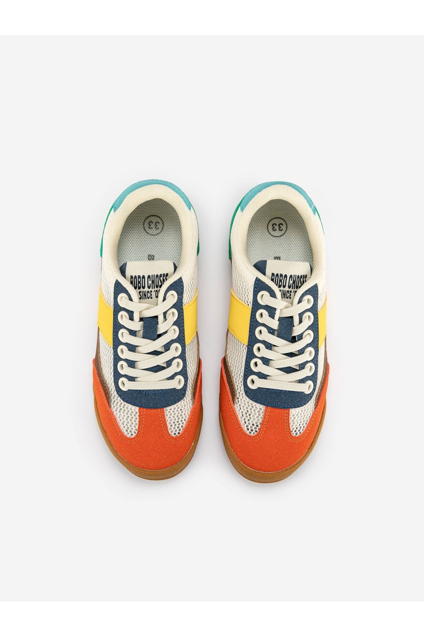 Bobo Choses color block sneakers - Multicolor van Bobo Choses | Kids Conceptstore Le Fanfare