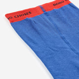 Bobo Choses color block tights Blue van Bobo Choses | Kids Conceptstore Le Fanfare
