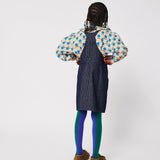 Bobo Choses color block tights Blue van Bobo Choses | Kids Conceptstore Le Fanfare