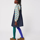 Bobo Choses color block tights Blue van Bobo Choses | Kids Conceptstore Le Fanfare