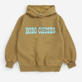 Bobo Choses Pop hoodie - Khaki van Bobo Choses | Kids Conceptstore Le Fanfare