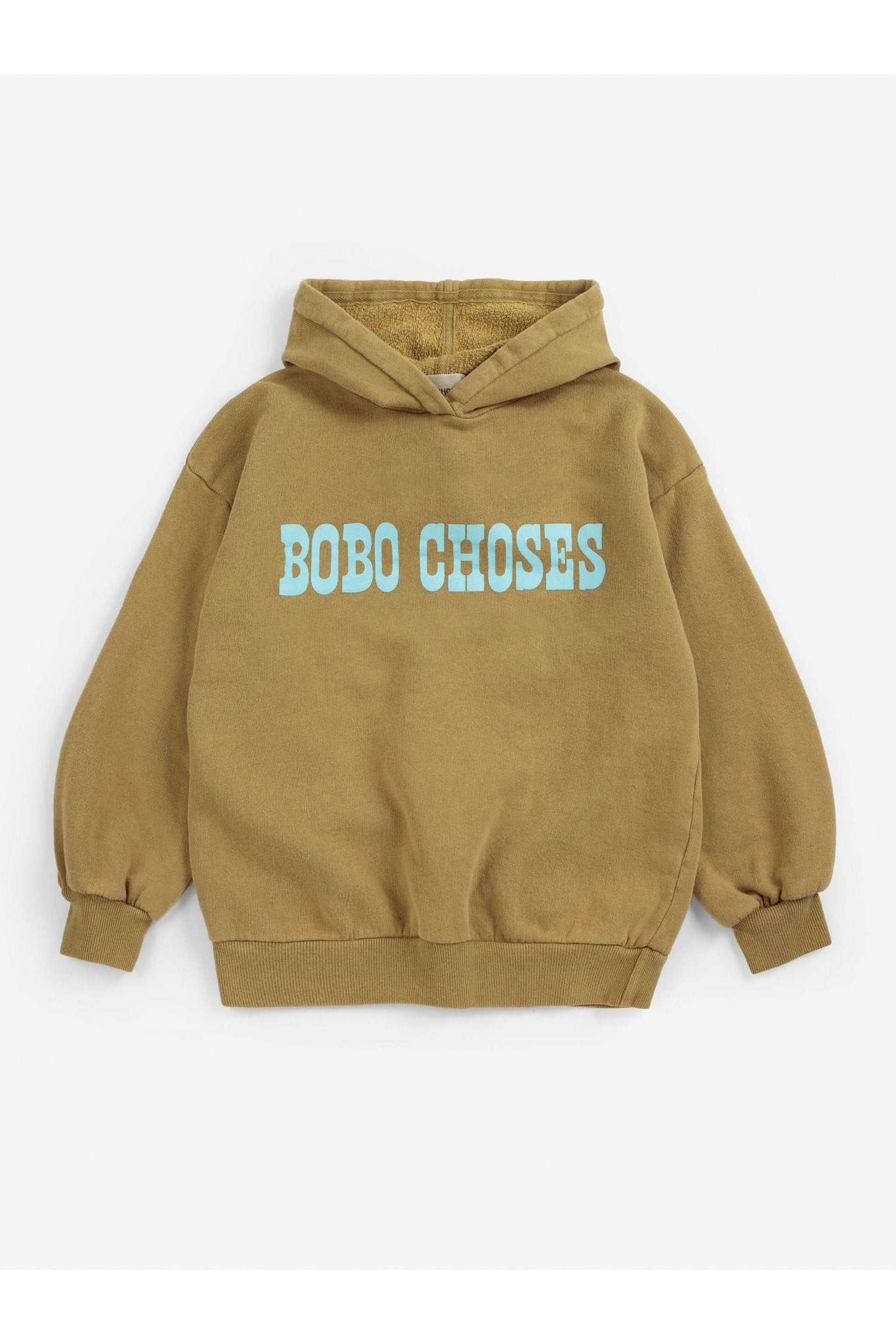 Bobo Choses Pop hoodie - Khaki van Bobo Choses | Kids Conceptstore Le Fanfare
