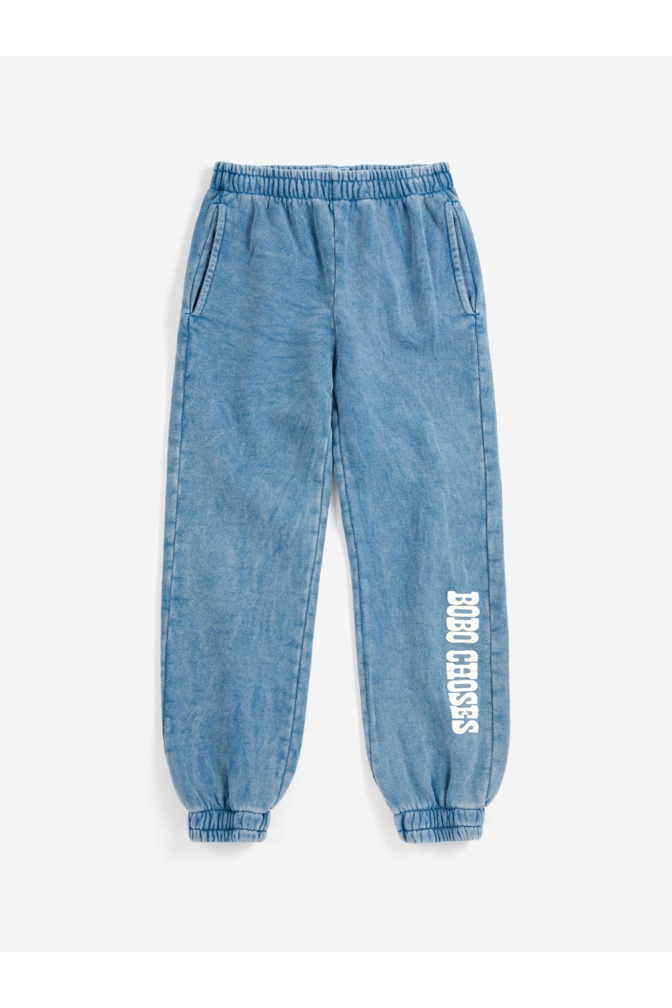 Bobo Choses Pop jogging pants - Blue van Bobo Choses | Kids Conceptstore Le Fanfare