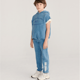 Bobo Choses Pop jogging pants - Blue van Bobo Choses | Kids Conceptstore Le Fanfare