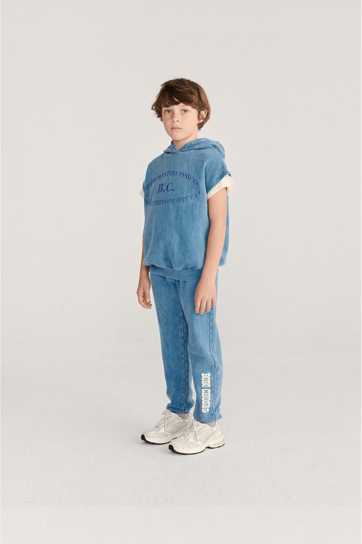 Bobo Choses Pop jogging pants - Blue van Bobo Choses | Kids Conceptstore Le Fanfare