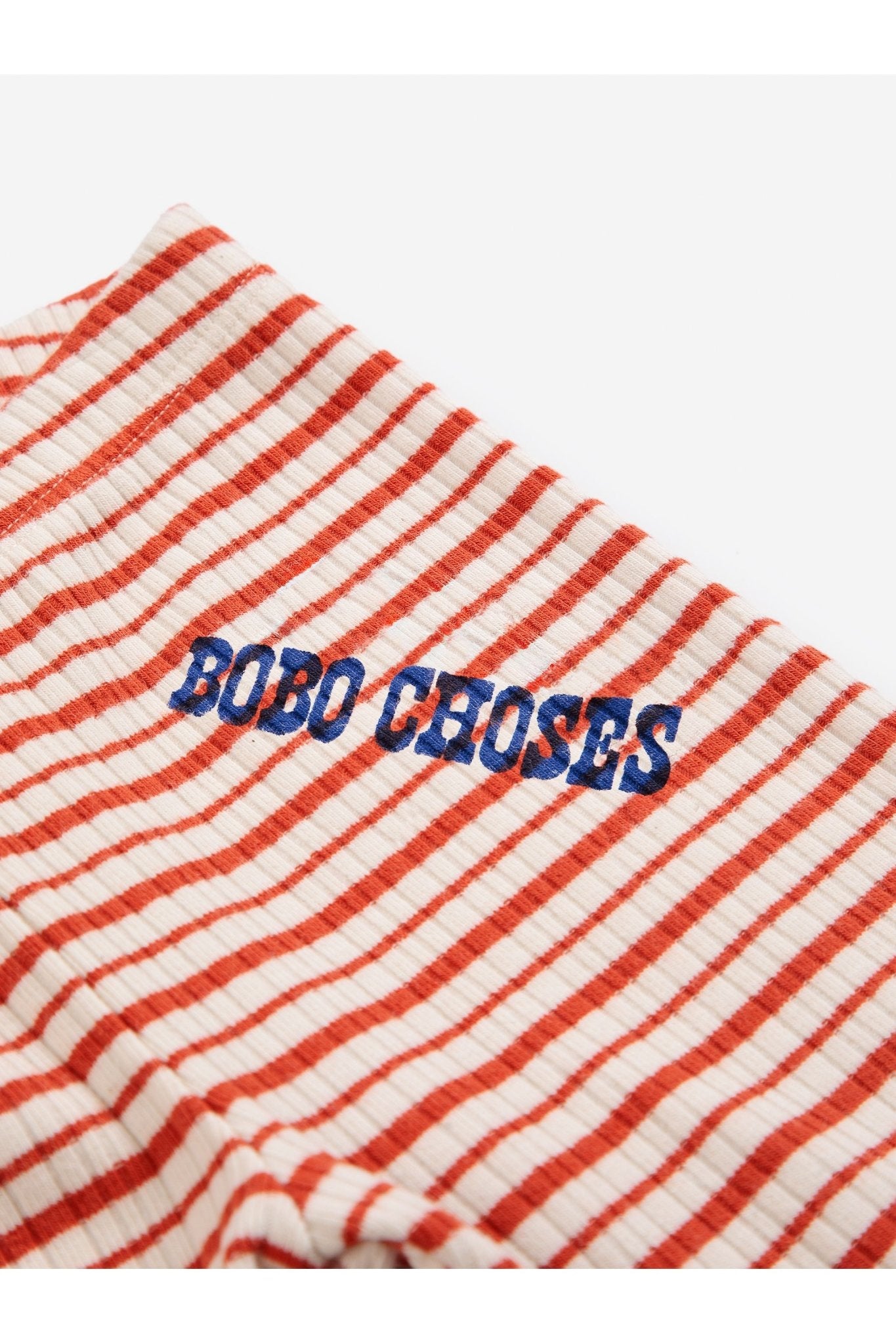 Bobo Choses Pop stripes leggings - Offwhite van Bobo Choses | Kids Conceptstore Le Fanfare
