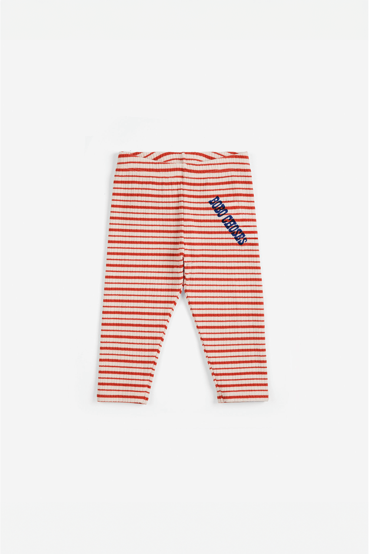 Bobo Choses Pop stripes leggings - Offwhite van Bobo Choses | Kids Conceptstore Le Fanfare