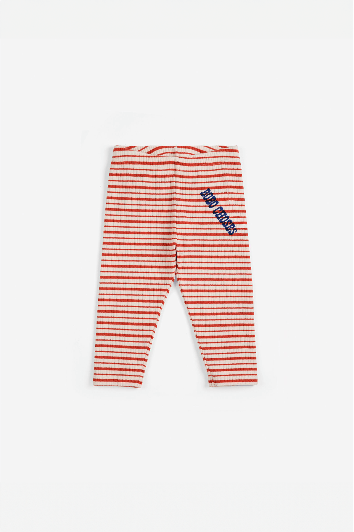 Bobo Choses Pop stripes leggings - Offwhite van Bobo Choses | Kids Conceptstore Le Fanfare