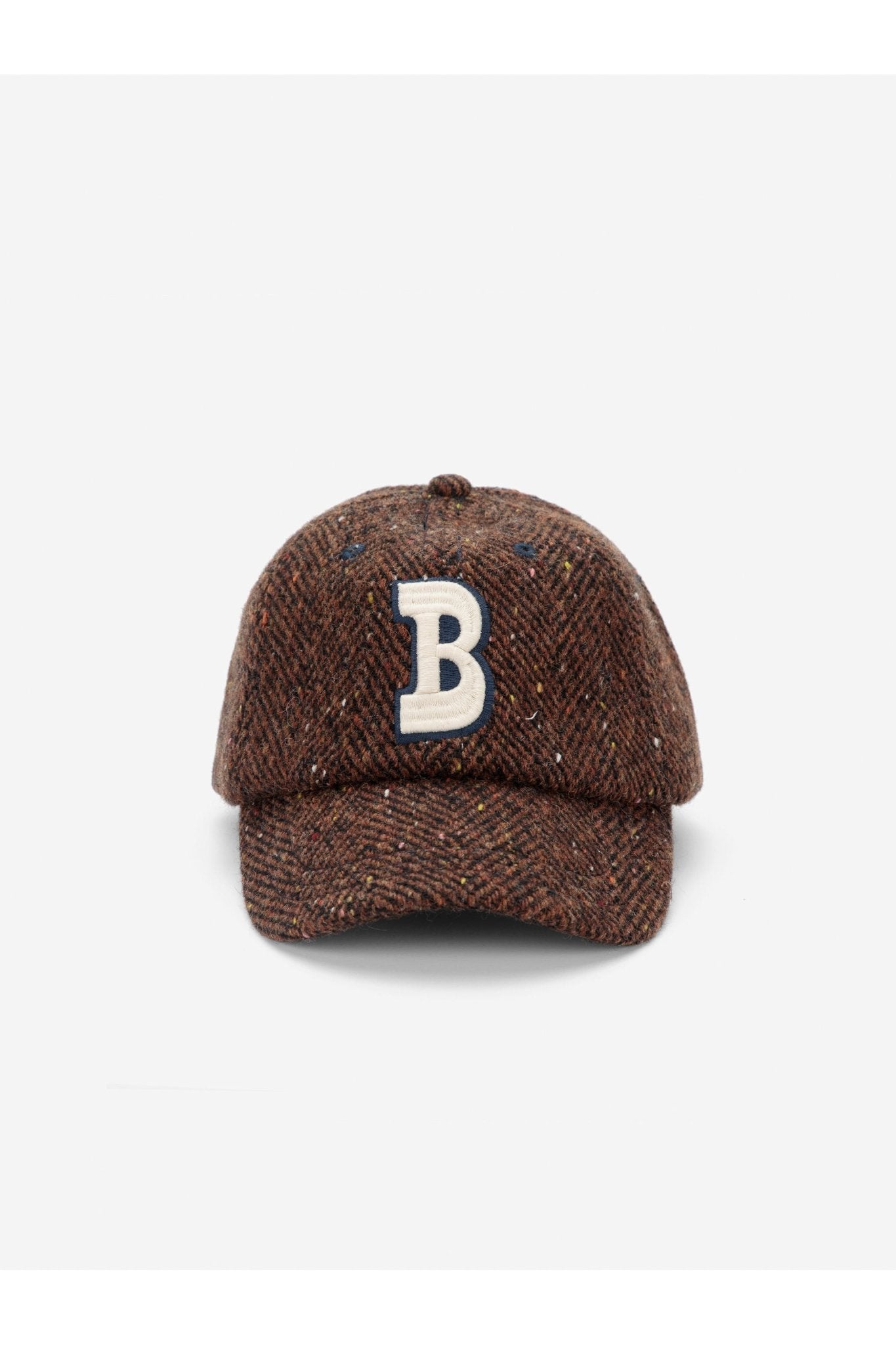 Bobo Choses wool blend cap - Dark Brown van Bobo Choses | Kids Conceptstore Le Fanfare