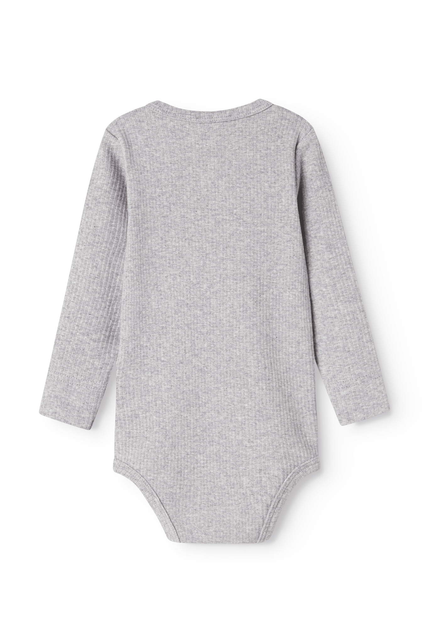 Body LS - Modal Melange - Light Grey Melange van MarMar Copenhagen | Kids Conceptstore Le Fanfare