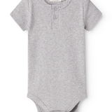 Body SS - Modal Melange - Light Grey Melange van MarMar Copenhagen | Kids Conceptstore Le Fanfare