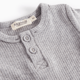 Body SS - Modal Melange - Light Grey Melange van MarMar Copenhagen | Kids Conceptstore Le Fanfare