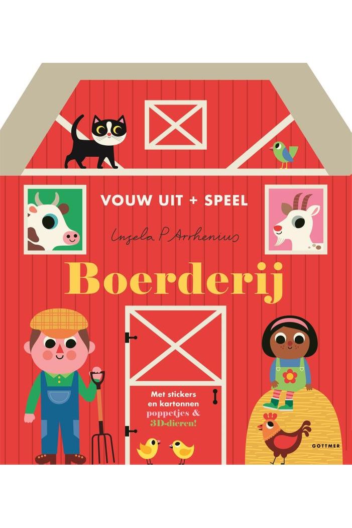 Boerderij (vouw uit + speel) - Ingela P Arrhenius van Gottmer | Kids Conceptstore Le Fanfare