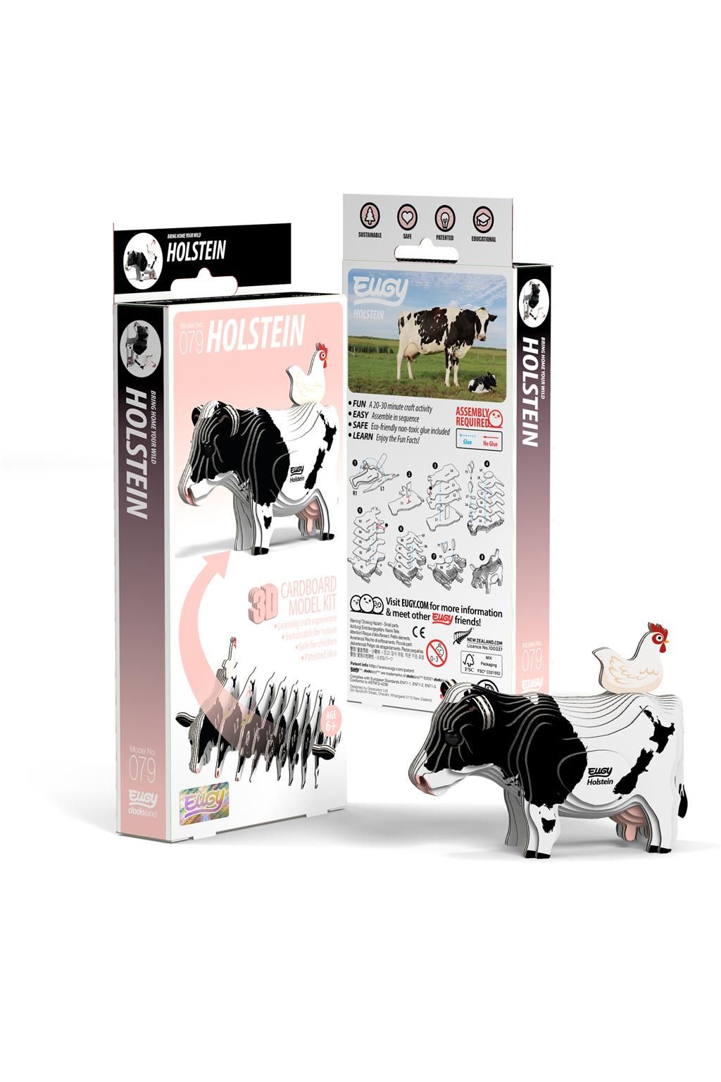 Boerderijdier - Holstein Friese Koe van Eugy | Kids Conceptstore Le Fanfare