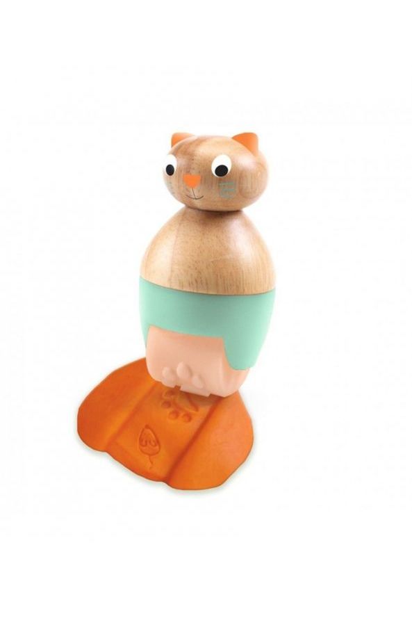 Boetseerklei Stempelrollers - Dieren 3St van Djeco | Kids Conceptstore Le Fanfare