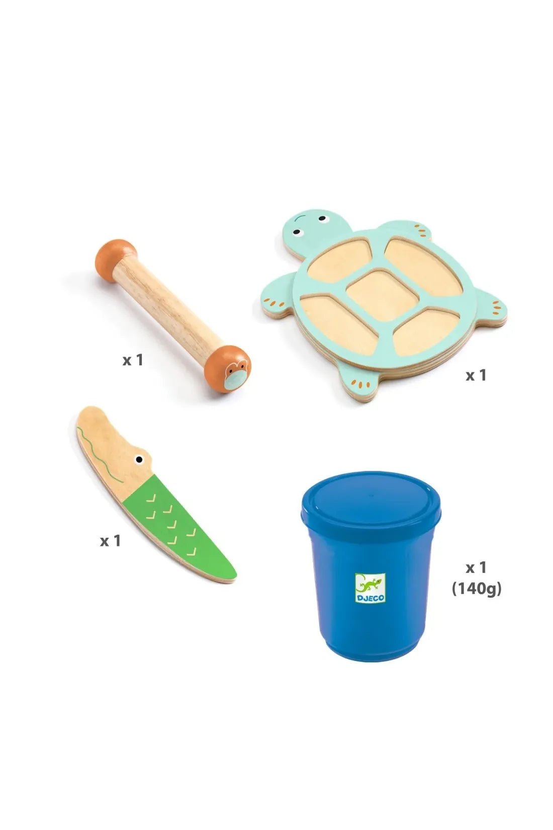 Boetseren - Mijn jungleklei van Djeco | Kids Conceptstore Le Fanfare