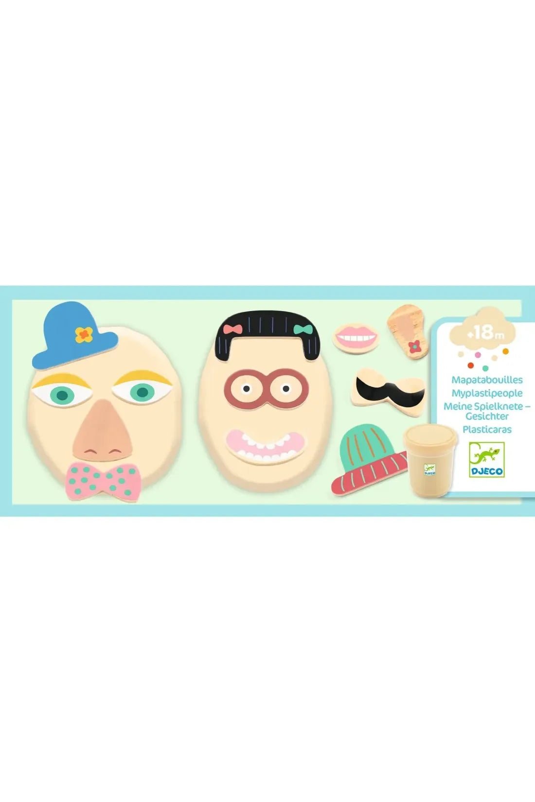 Boetseren - Mijn snuitenklei van Djeco | Kids Conceptstore Le Fanfare
