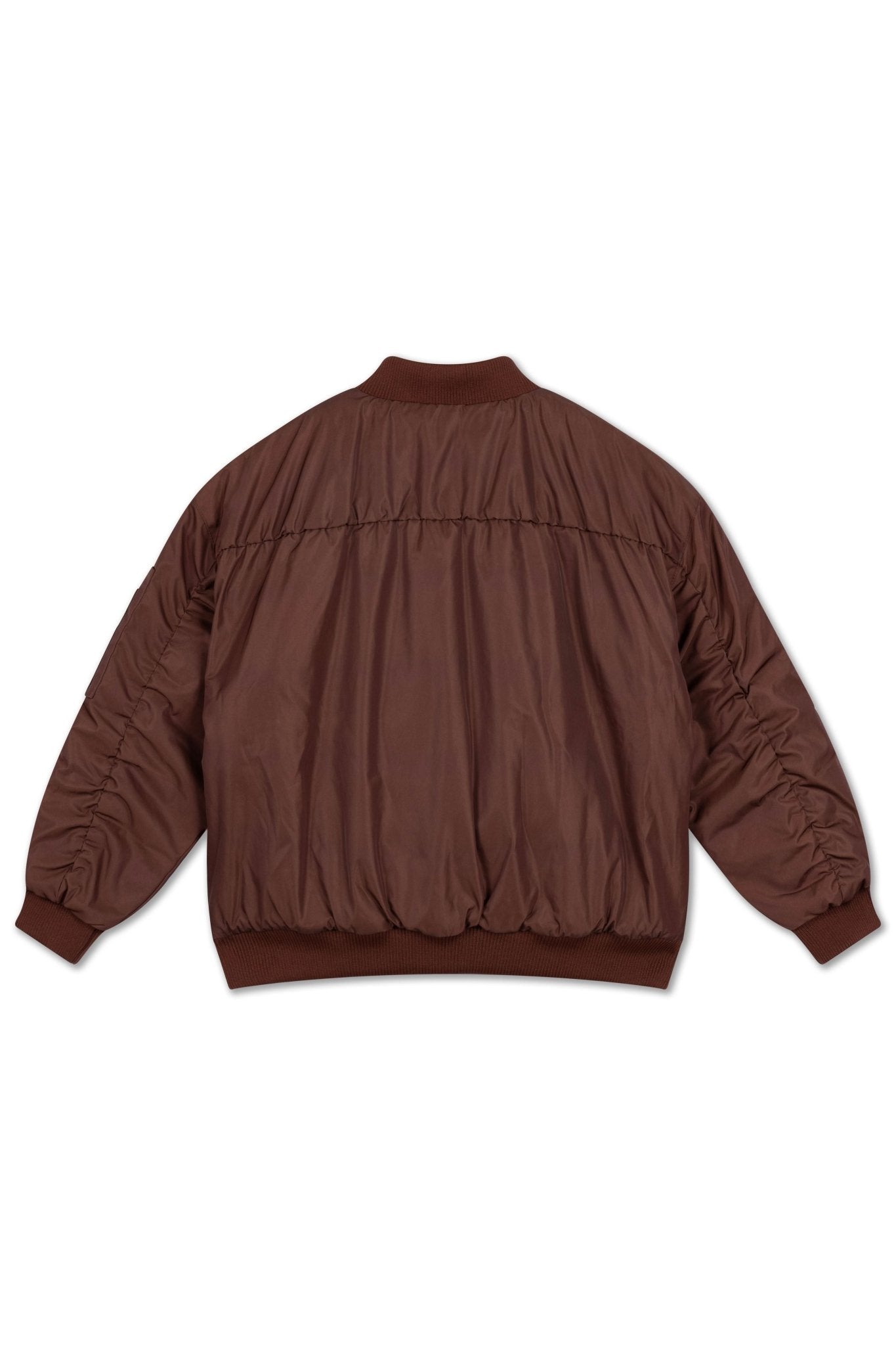 Bomber coat - Pure chocolate van Repose AMS | Kids Conceptstore Le Fanfare