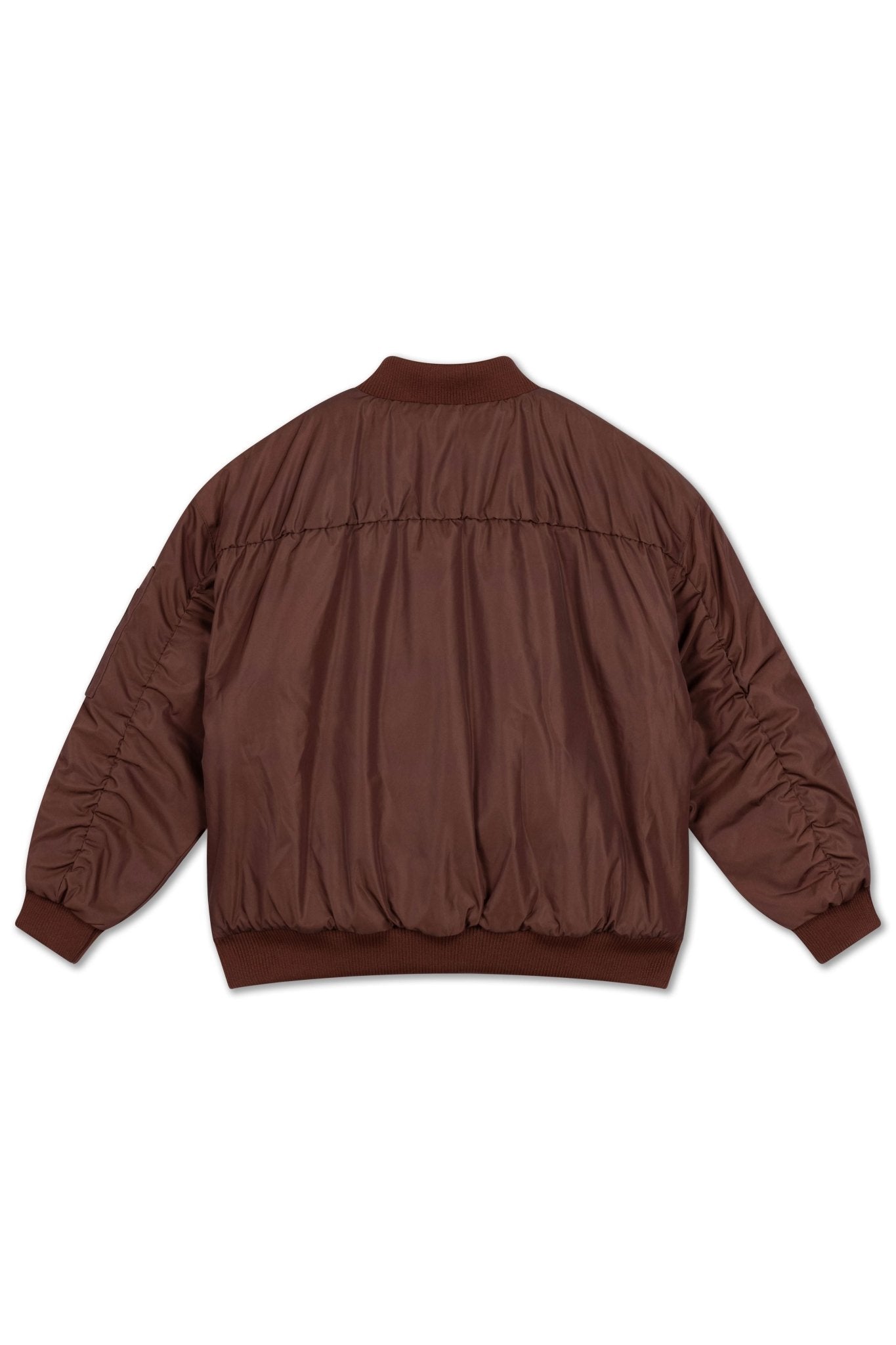 Bomber coat - Pure chocolate van Repose AMS | Kids Conceptstore Le Fanfare