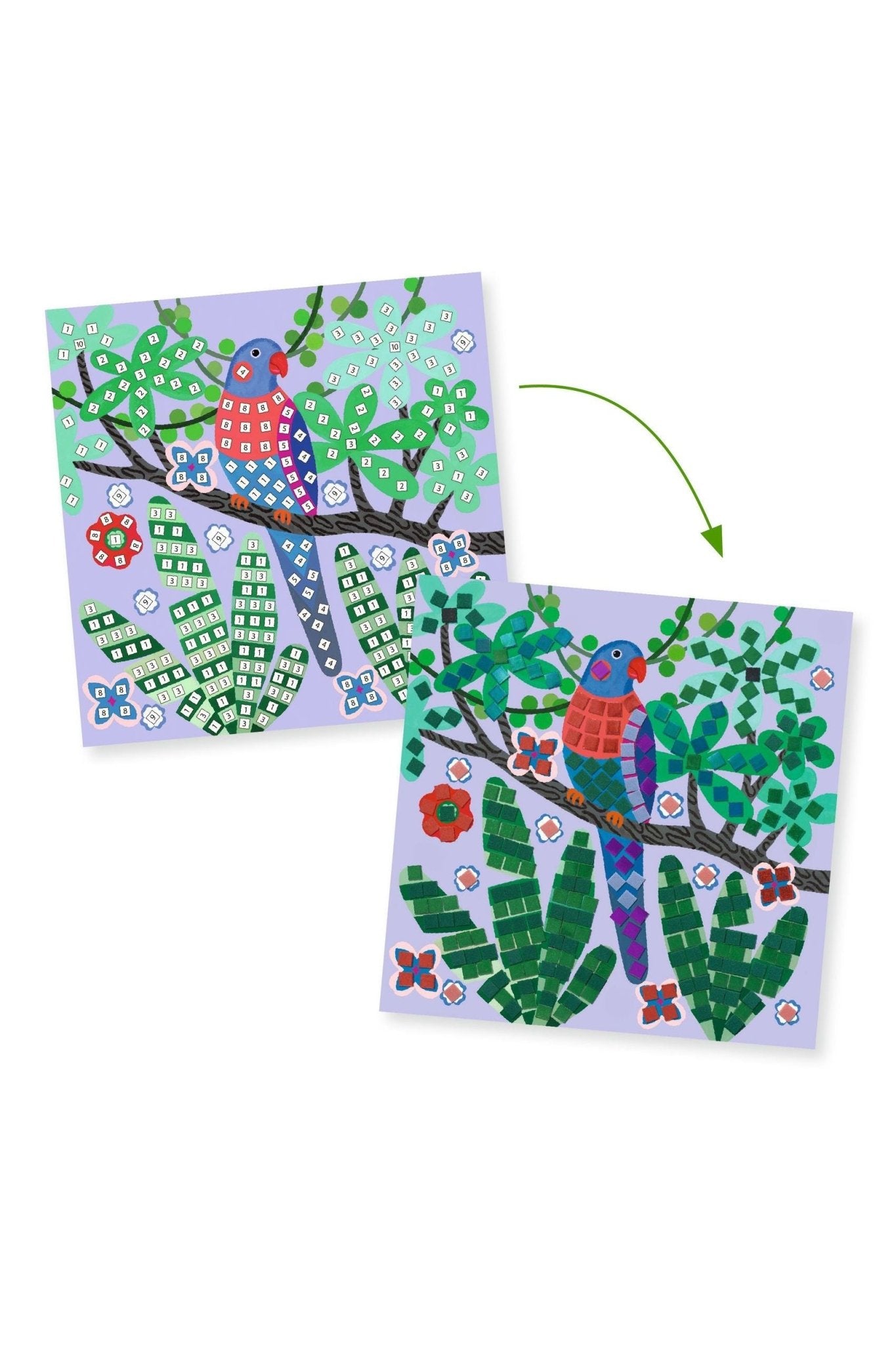 Boomtoppen - Mozaiekset van Djeco | Kids Conceptstore Le Fanfare