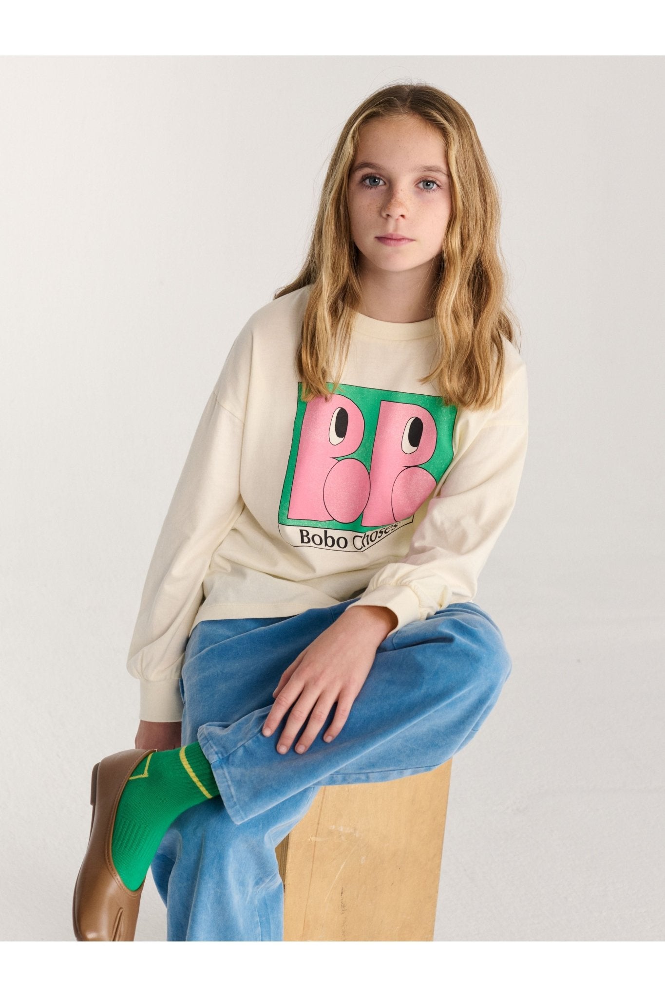 Booo Bo Choses T-shirt - Light Pink van Bobo Choses | Kids Conceptstore Le Fanfare