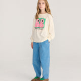 Booo Bo Choses T-shirt - Light Pink van Bobo Choses | Kids Conceptstore Le Fanfare