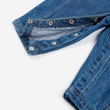 Booo Bo Choses Tag denim overall - Midnight Blue van Bobo Choses | Kids Conceptstore Le Fanfare