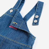 Booo Bo Choses Tag denim overall - Midnight Blue van Bobo Choses | Kids Conceptstore Le Fanfare