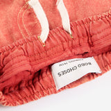 Booo Bo Choses Tag denim pants - Red van Bobo Choses | Kids Conceptstore Le Fanfare