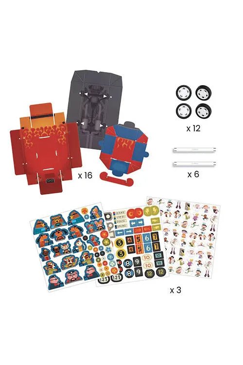 Bouwen Grand Prix van Djeco | Kids Conceptstore Le Fanfare
