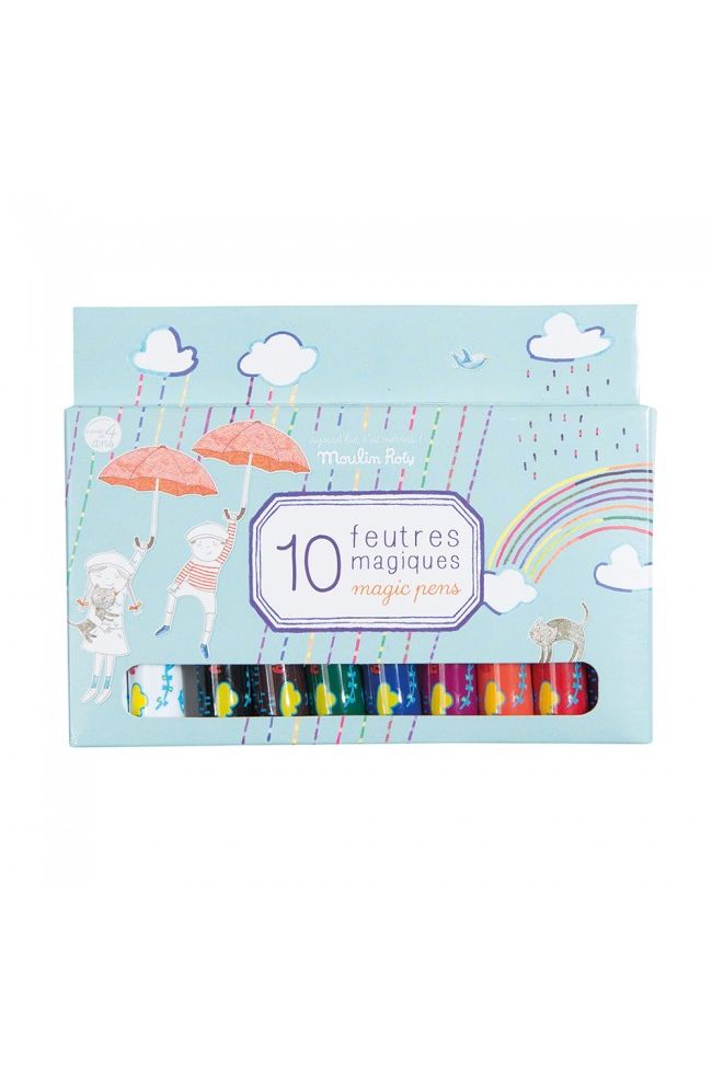 Box met 10 Toverviltstiften van Moulin Roty | Kids Conceptstore Le Fanfare