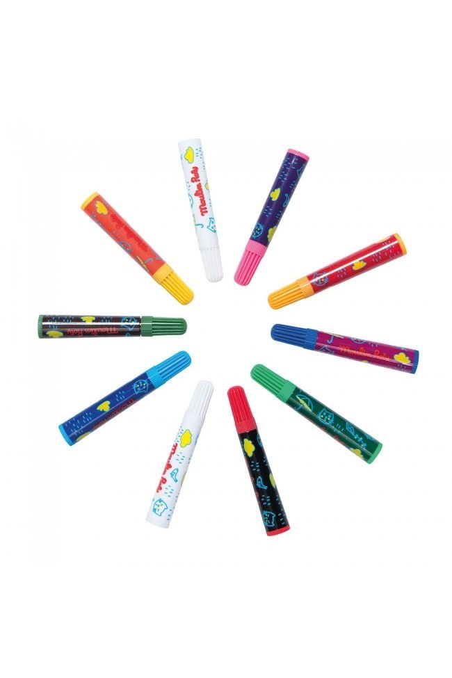 Box met 10 Toverviltstiften van Moulin Roty | Kids Conceptstore Le Fanfare