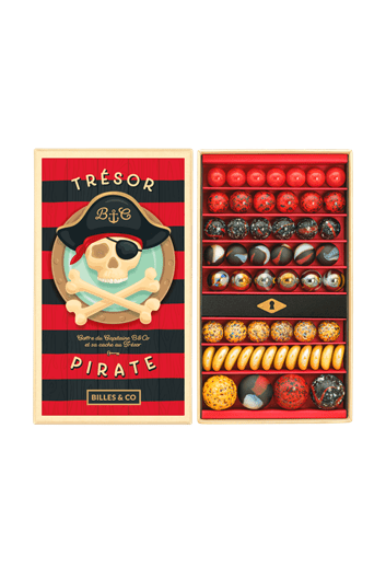 Box Pirate Treasure van Billes & Co | Kids Conceptstore Le Fanfare