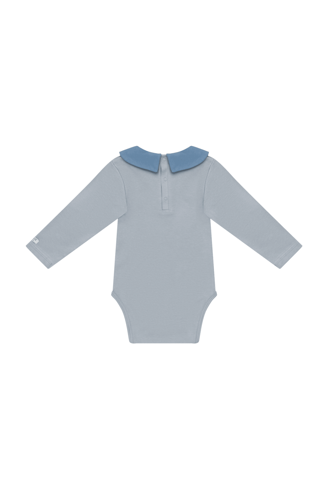 Bram Bodysuit | Polar Bear - Foggy Blue van Donsje Amsterdam | Kids Conceptstore Le Fanfare
